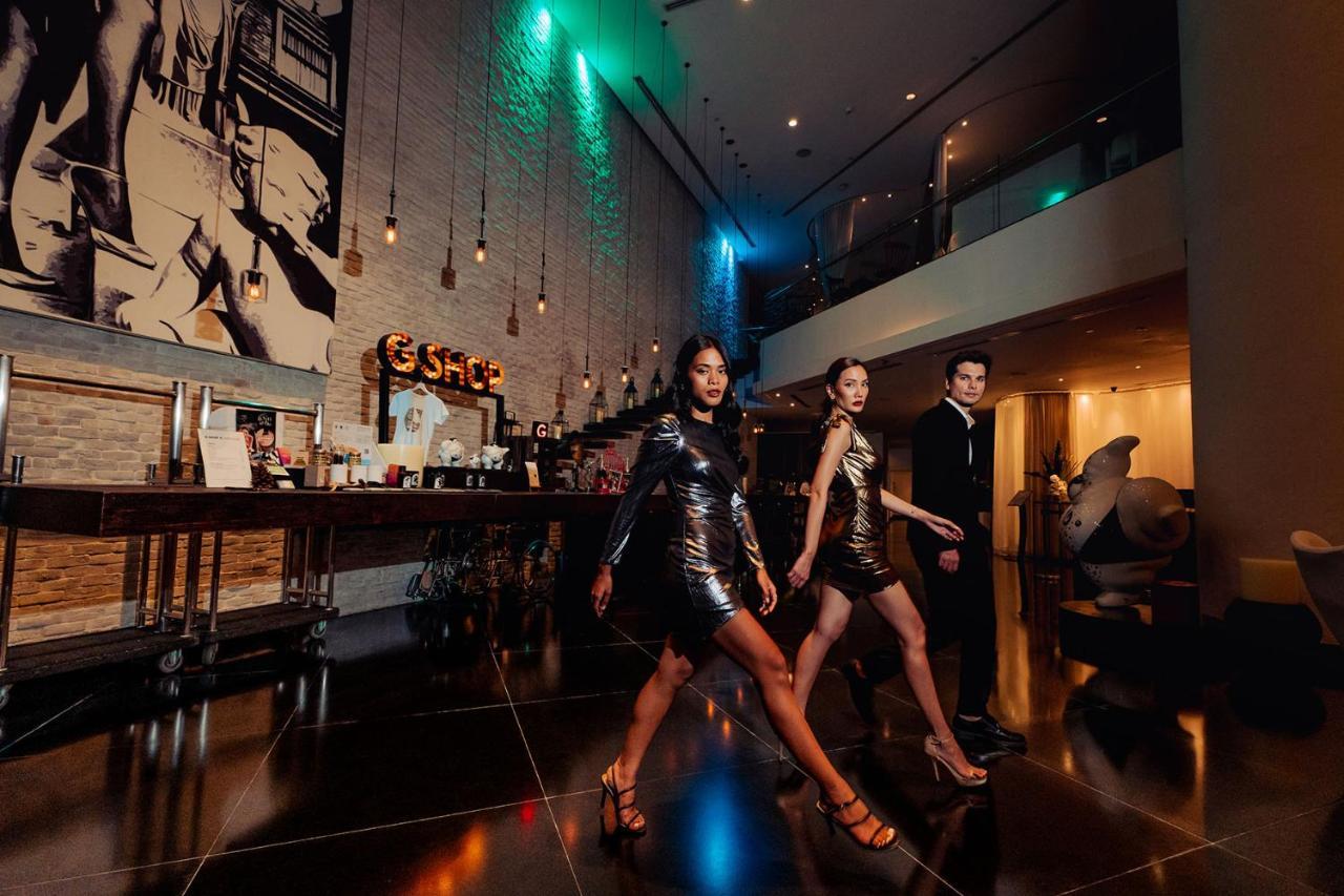 Pullman Bangkok Hotel G Екстер'єр фото The interior of the bar