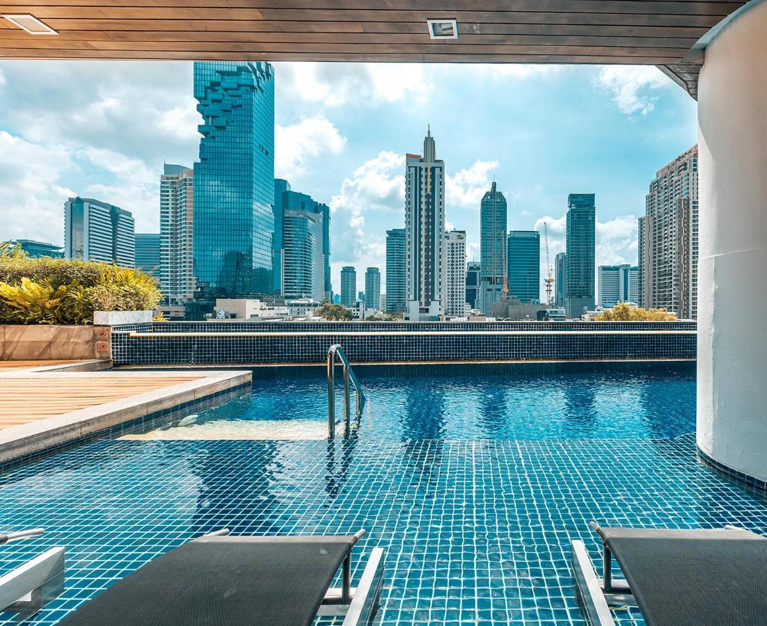 Pullman Bangkok Hotel G Екстер'єр фото View from the rooftop pool